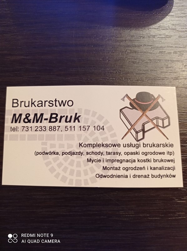 Usługi brukarskie 